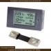 bayite DC 6.5-100V 0-100A LCD Display Digital Current Voltage Power Energy Meter Multimeter Ammeter Voltmeter with 100A Current Shunt