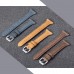bayite Bands Compatible Fitbit Versa 2 / Fitbit Versa Lite/Fitbit Versa, Slim Genuine Leather Band Replacement Accessories Strap Versa Women Men (5.3"-7.8") (Gray Brown)